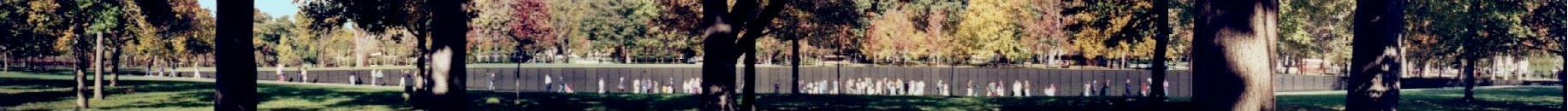 Vietnam Veteran's Memorial Panorama ~ Washington, D.C.