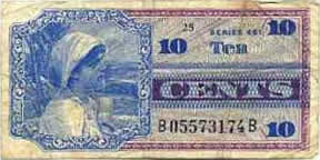 10 Cent Military Payment Certificate